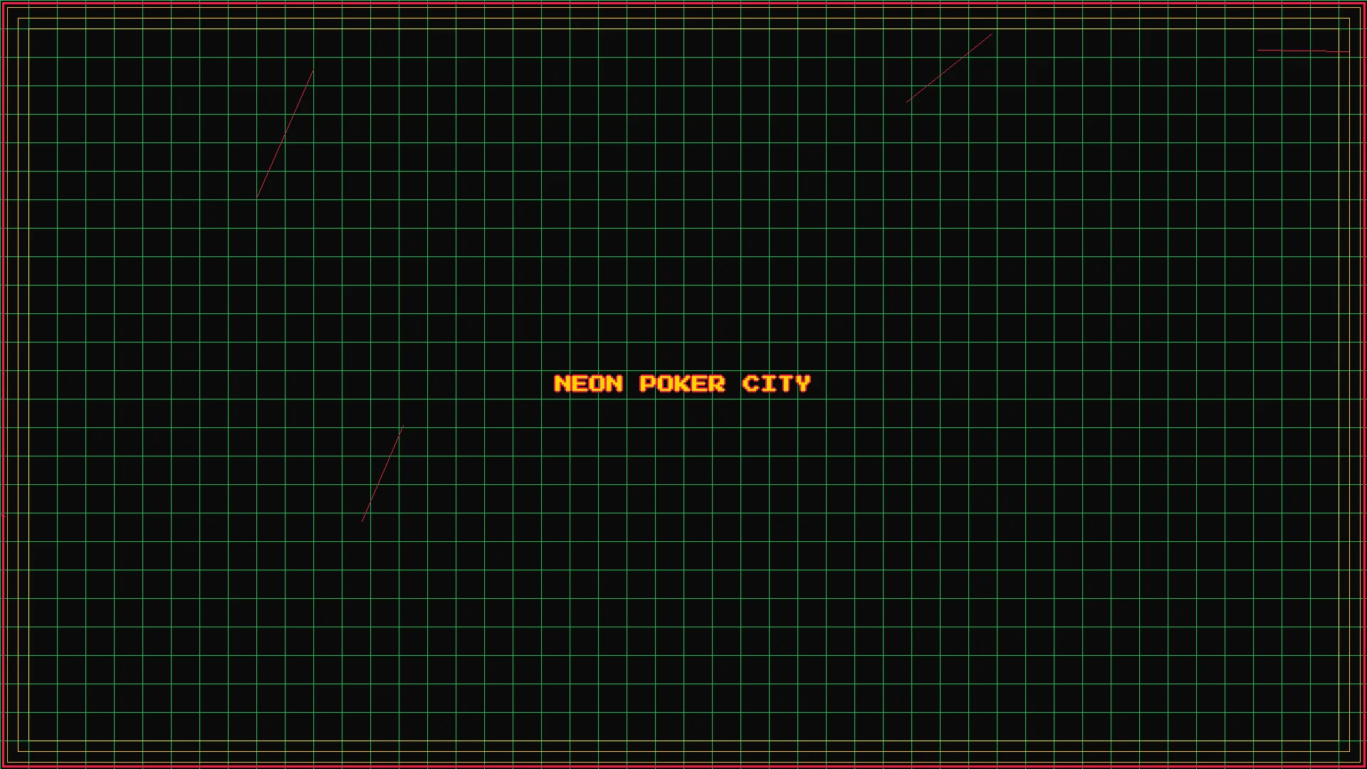 383棋牌 霓虹扑克赛博不夜城全景